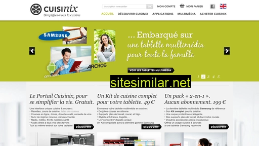 cuisinix.fr alternative sites