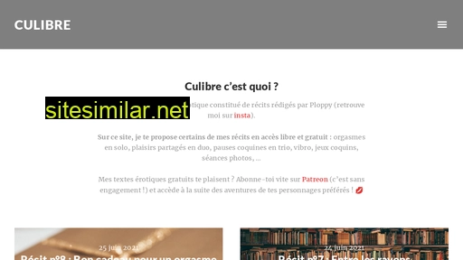 culibre.fr alternative sites