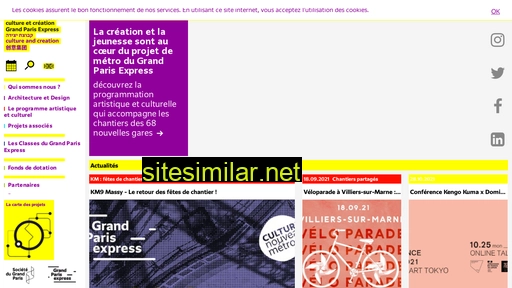 culture-grandparisexpress.fr alternative sites