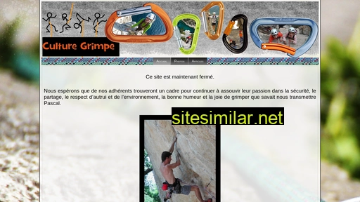 culturegrimpe.fr alternative sites