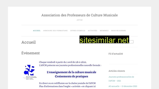 culturemusicale.fr alternative sites