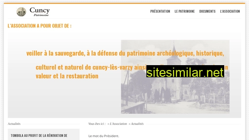 cuncypatrimoine.fr alternative sites