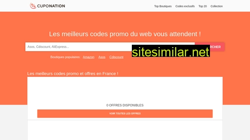cuponation.fr alternative sites