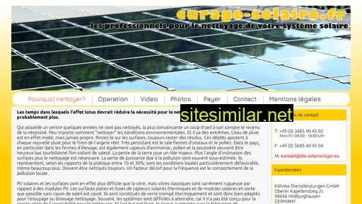 curage-solaire.fr alternative sites
