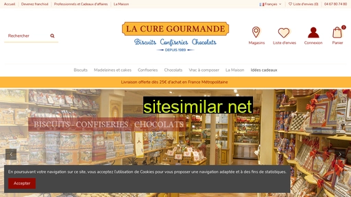 curegourmande.fr alternative sites