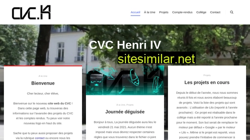 Cvc-henri4 similar sites