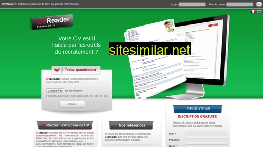 cvreader.fr alternative sites