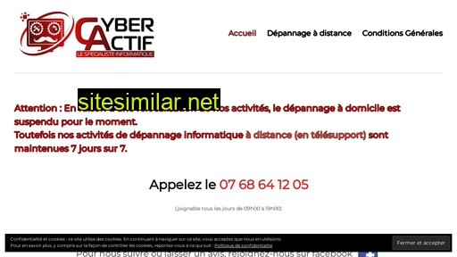 Cyberactif similar sites