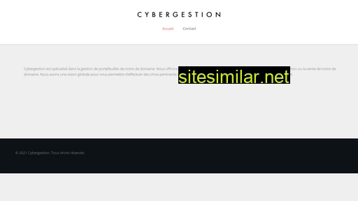 Cybergestion similar sites