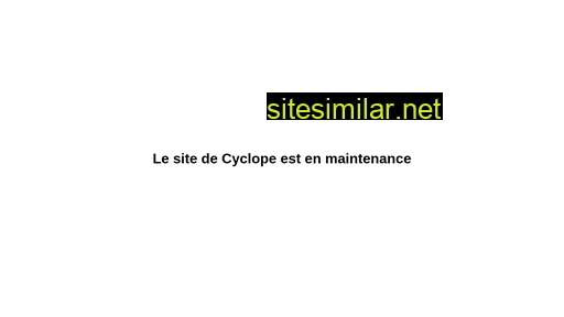 cyclope.asso.fr alternative sites