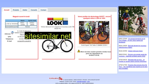 cycles84.fr alternative sites
