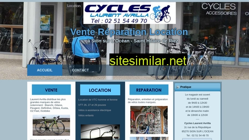 cycleslaurentavrilla.fr alternative sites