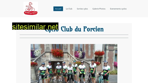 cycloclubduporcien.fr alternative sites