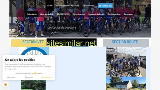 cyclo-soustons.fr alternative sites