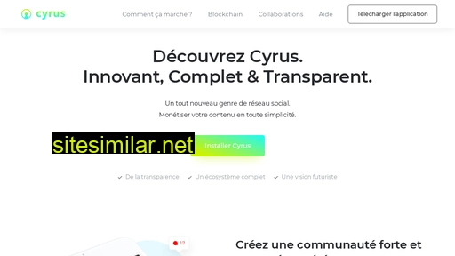 Cyrus-app similar sites