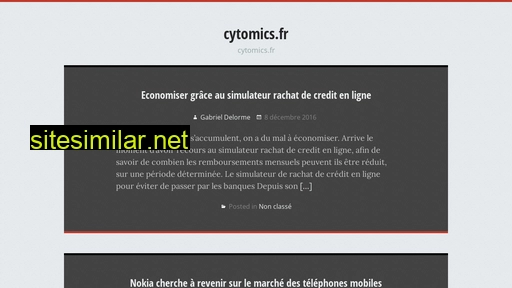 cytomics.fr alternative sites