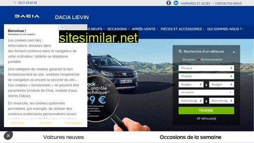 dacia-lievin.fr alternative sites
