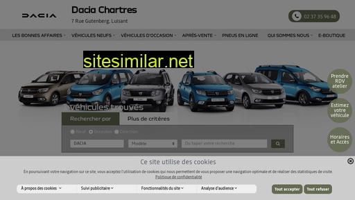 dacia-chartres.fr alternative sites