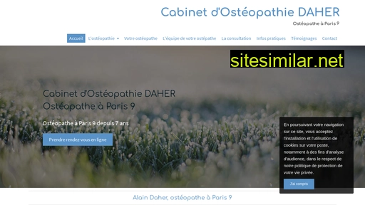 daher-osteopathe.fr alternative sites