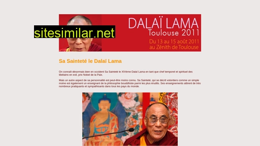 dalailama-toulouse2011.fr alternative sites