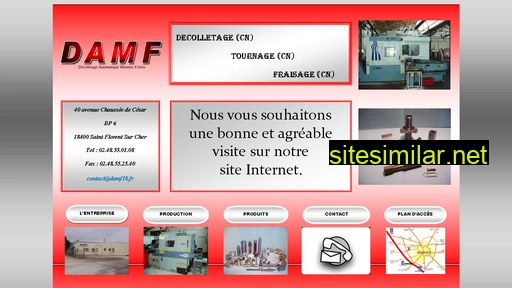 damf18.fr alternative sites