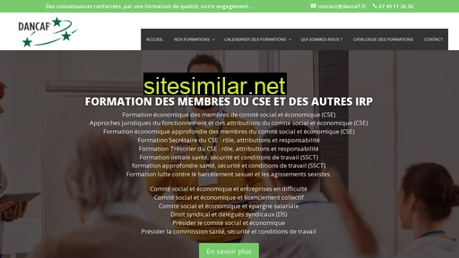 dancaf.fr alternative sites