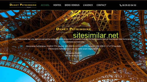 danetpatrimoine.fr alternative sites