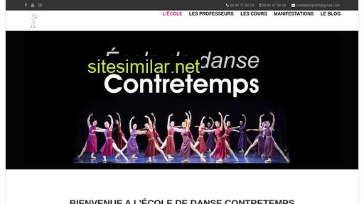 dansecontretemps.fr alternative sites