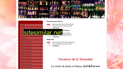 dansefitness-artetforme.fr alternative sites