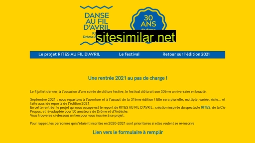 danseaufildavril.fr alternative sites