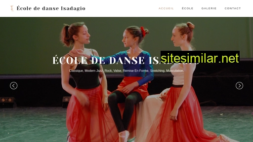 danseisadagio.fr alternative sites