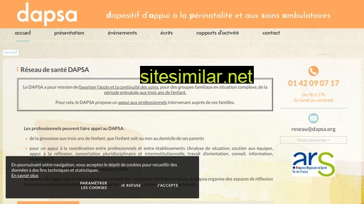 dapsa.asso.fr alternative sites