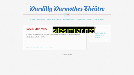 dardillytheatre.fr alternative sites