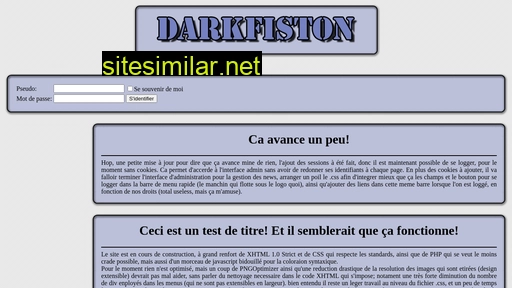 Darkfiston similar sites