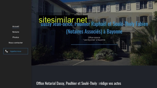 Dassy-associes-bayonne-notaires similar sites
