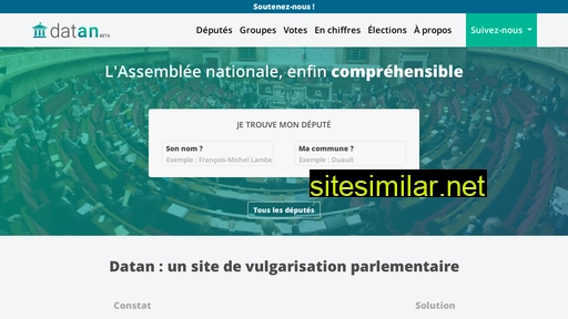 datan.fr alternative sites