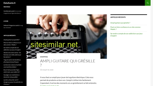 datasante.fr alternative sites