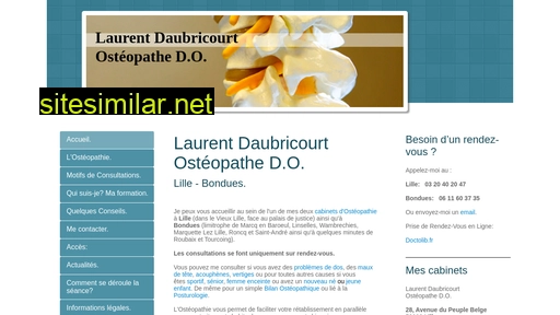 daubricourt-osteopathe-lille.fr alternative sites