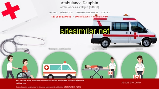 dauphin-ambulance-villejuif.fr alternative sites