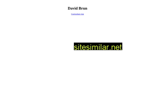 David-brun similar sites