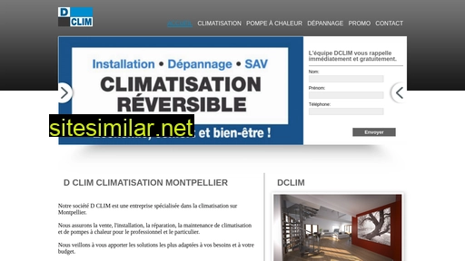 dclim-climatisation-montpellier.fr alternative sites
