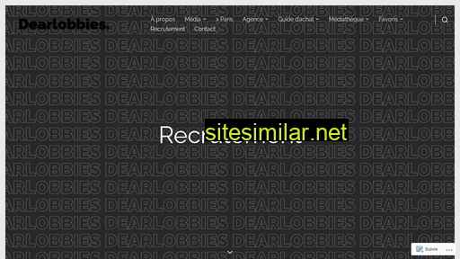 dearlobbies.fr alternative sites