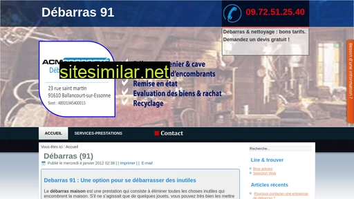 debarras91.fr alternative sites
