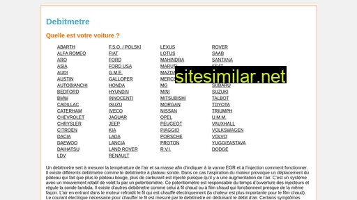 debitmetres.fr alternative sites