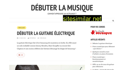 debuterlamusique.fr alternative sites