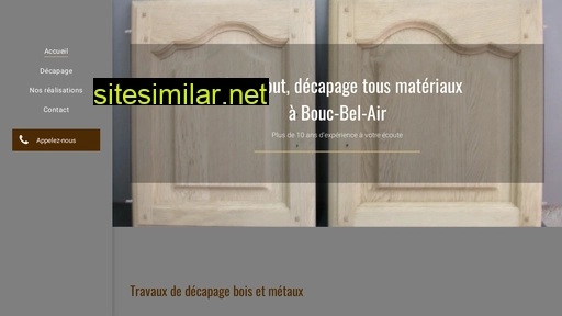 decapage-boucbelair.fr alternative sites