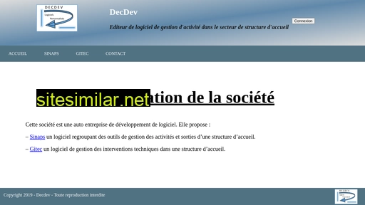 decdev.fr alternative sites