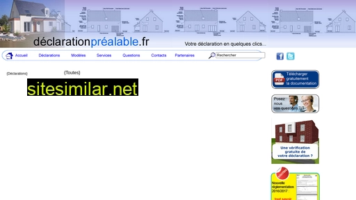 declarationprealable.fr alternative sites