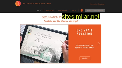 declarationprealableonline.fr alternative sites