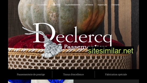 declercqpassementiers.fr alternative sites